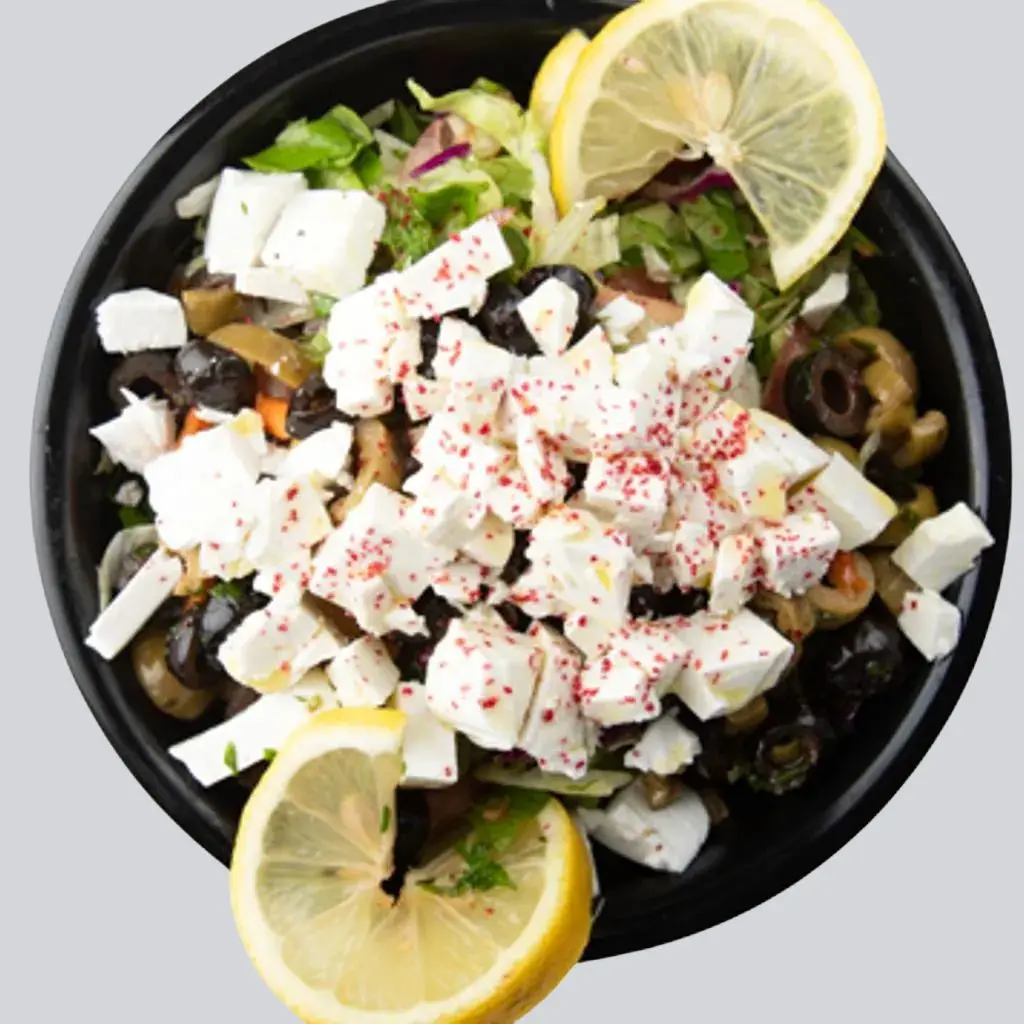 Greek Salad with Cheese